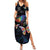 Fight Cancer In All Colors Summer Maxi Dress Whimsical Butterflies