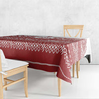 Latvia Jani Midsummer Tablecloth Red White Latvijas Auseklis