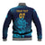 Sri Lanka Cricket Lion World Cup 2024 Baseball Jacket Gradient Inspiration LT7 - Wonder Print Shop