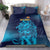 Sri Lanka Cricket Lion World Cup 2024 Bedding Set Gradient Inspiration LT7 - Wonder Print Shop