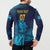 Sri Lanka Cricket Lion World Cup 2024 Button Sweatshirt Gradient Inspiration LT7 - Wonder Print Shop