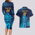 Sri Lanka Cricket Lion World Cup 2024 Couples Matching Long Sleeve Bodycon Dress and Hawaiian Shirt Gradient Inspiration LT7 - Wonder Print Shop