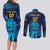 Sri Lanka Cricket Lion World Cup 2024 Couples Matching Long Sleeve Bodycon Dress and Long Sleeve Button Shirt Gradient Inspiration LT7 - Wonder Print Shop