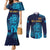 Sri Lanka Cricket Lion World Cup 2024 Couples Matching Mermaid Dress and Long Sleeve Button Shirt Gradient Inspiration