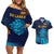 Sri Lanka Cricket Lion World Cup 2024 Couples Matching Off Shoulder Short Dress and Hawaiian Shirt Gradient Inspiration LT7 - Wonder Print Shop