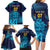 Sri Lanka Cricket Lion World Cup 2024 Family Matching Long Sleeve Bodycon Dress and Hawaiian Shirt Gradient Inspiration LT7 - Wonder Print Shop