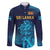 Sri Lanka Cricket Lion World Cup 2024 Family Matching Long Sleeve Bodycon Dress and Hawaiian Shirt Gradient Inspiration LT7 - Wonder Print Shop