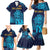 Sri Lanka Cricket Lion World Cup 2024 Family Matching Mermaid Dress and Hawaiian Shirt Gradient Inspiration LT7 - Wonder Print Shop