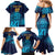 Sri Lanka Cricket Lion World Cup 2024 Family Matching Mermaid Dress and Hawaiian Shirt Gradient Inspiration LT7 - Wonder Print Shop