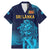 Sri Lanka Cricket Lion World Cup 2024 Family Matching Mermaid Dress and Hawaiian Shirt Gradient Inspiration LT7 - Wonder Print Shop