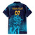 Sri Lanka Cricket Lion World Cup 2024 Family Matching Mermaid Dress and Hawaiian Shirt Gradient Inspiration LT7 - Wonder Print Shop