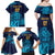 Sri Lanka Cricket Lion World Cup 2024 Family Matching Off Shoulder Maxi Dress and Hawaiian Shirt Gradient Inspiration LT7 - Wonder Print Shop