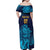 Sri Lanka Cricket Lion World Cup 2024 Family Matching Off Shoulder Maxi Dress and Hawaiian Shirt Gradient Inspiration LT7 - Wonder Print Shop