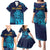 Sri Lanka Cricket Lion World Cup 2024 Family Matching Puletasi and Hawaiian Shirt Gradient Inspiration - Wonder Print Shop