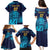 Sri Lanka Cricket Lion World Cup 2024 Family Matching Puletasi and Hawaiian Shirt Gradient Inspiration - Wonder Print Shop