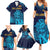 Sri Lanka Cricket Lion World Cup 2024 Family Matching Summer Maxi Dress and Hawaiian Shirt Gradient Inspiration - Wonder Print Shop