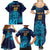 Sri Lanka Cricket Lion World Cup 2024 Family Matching Summer Maxi Dress and Hawaiian Shirt Gradient Inspiration - Wonder Print Shop