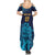 Sri Lanka Cricket Lion World Cup 2024 Family Matching Summer Maxi Dress and Hawaiian Shirt Gradient Inspiration - Wonder Print Shop