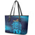 Sri Lanka Cricket Lion World Cup 2024 Leather Tote Bag Gradient Inspiration - Wonder Print Shop