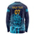 Sri Lanka Cricket Lion World Cup 2024 Long Sleeve Shirt Gradient Inspiration - Wonder Print Shop