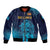 Sri Lanka Cricket Lion World Cup 2024 Sleeve Zip Bomber Jacket Gradient Inspiration