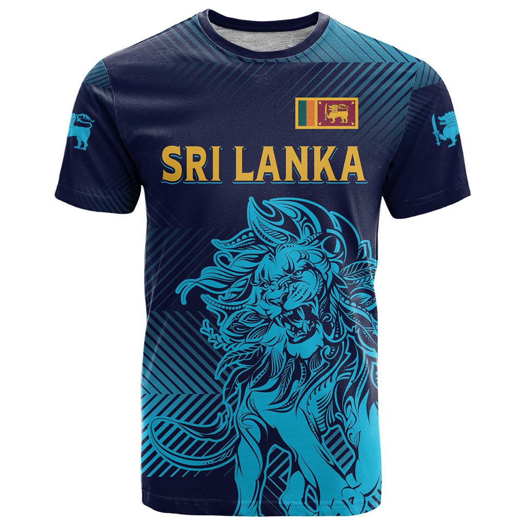 Sri Lanka Cricket Lion World Cup 2024 T Shirt Gradient Inspiration