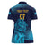 Sri Lanka Cricket Lion World Cup 2024 Women Polo Shirt Gradient Inspiration