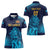 Sri Lanka Cricket Lion World Cup 2024 Women Polo Shirt Gradient Inspiration