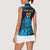 Sri Lanka Cricket Lion World Cup 2024 Women Sleeveless Polo Shirt Gradient Inspiration