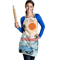Summer Holiday It's 5 o'clock Somewhere Vintage Hawaii Apron