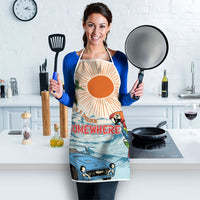 Summer Holiday It's 5 o'clock Somewhere Vintage Hawaii Apron