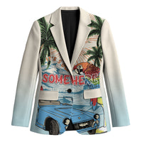 Summer Holiday It's 5 o'clock Somewhere Vintage Hawaii Blazer