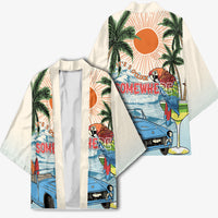 Summer Holiday It's 5 o'clock Somewhere Vintage Hawaii Kimono