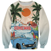 Summer Holiday It's 5 o'clock Somewhere Vintage Hawaii Sweatshirt