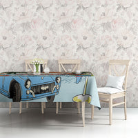 Summer Holiday It's 5 o'clock Somewhere Vintage Hawaii Tablecloth
