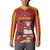 Spain Campeones Custom Button Sweatshirt Reyes de Europa LT7 - Wonder Print Shop