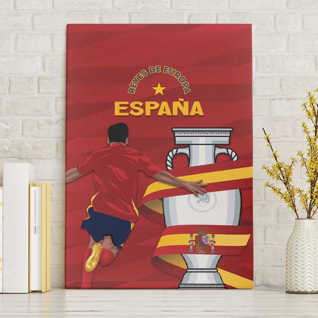 Spain Campeones Canvas Wall Art Reyes de Europa LT7 - Wonder Print Shop