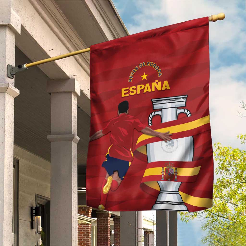 Spain Campeones Garden Flag Reyes de Europa - Wonder Print Shop