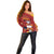 Spain Campeones Custom Off Shoulder Sweater Reyes de Europa - Wonder Print Shop