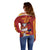 Spain Campeones Custom Off Shoulder Sweater Reyes de Europa - Wonder Print Shop