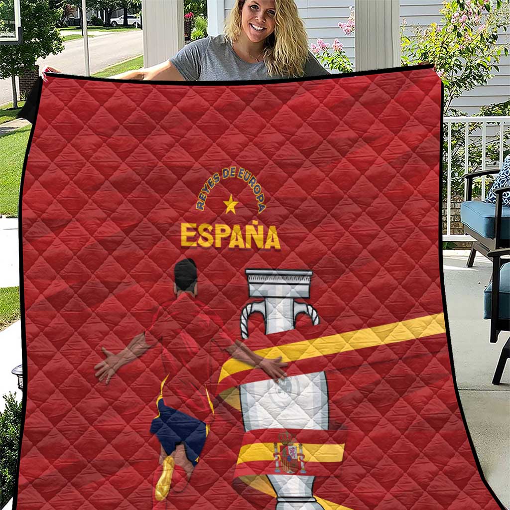 Spain Campeones Quilt Reyes de Europa