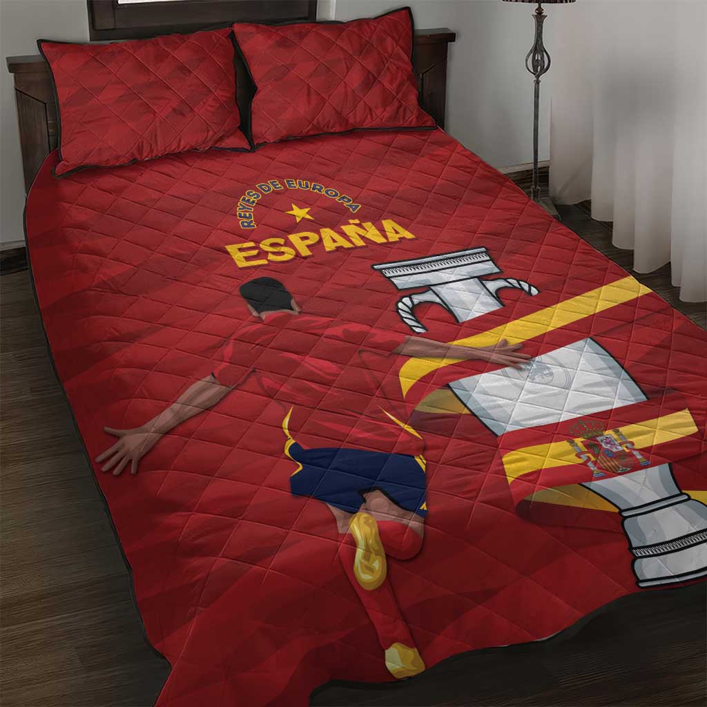 Spain Campeones Quilt Bed Set Reyes de Europa - Wonder Print Shop