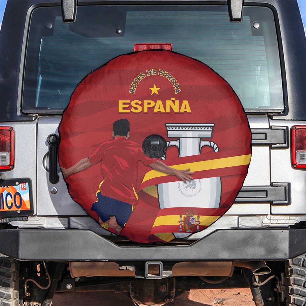 Spain Campeones Spare Tire Cover Reyes de Europa - Wonder Print Shop