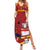 Spain Campeones Custom Summer Maxi Dress Reyes de Europa - Wonder Print Shop