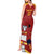 Spain Campeones Custom Tank Maxi Dress Reyes de Europa - Wonder Print Shop