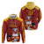 Spain Campeones Custom Zip Hoodie Reyes de Europa - Wonder Print Shop