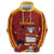 Spain Campeones Custom Zip Hoodie Reyes de Europa - Wonder Print Shop