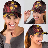 Wales Cymru Am Byth Classic Cap Welsh Dragon with Celtic Cross - Wonder Print Shop