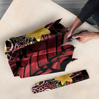 Wales Cymru Am Byth Umbrella Welsh Dragon with Celtic Cross - Wonder Print Shop