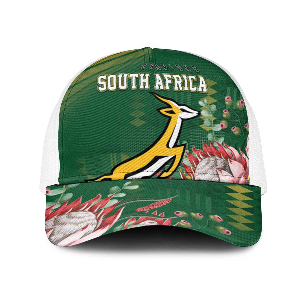 South Africa Rugby Bokke Champions Baseball Net Cap